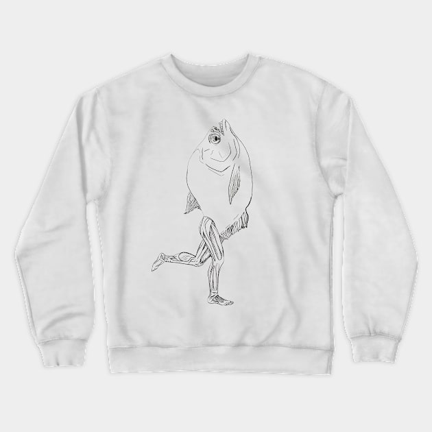 Mermaid Crewneck Sweatshirt by RaLiz